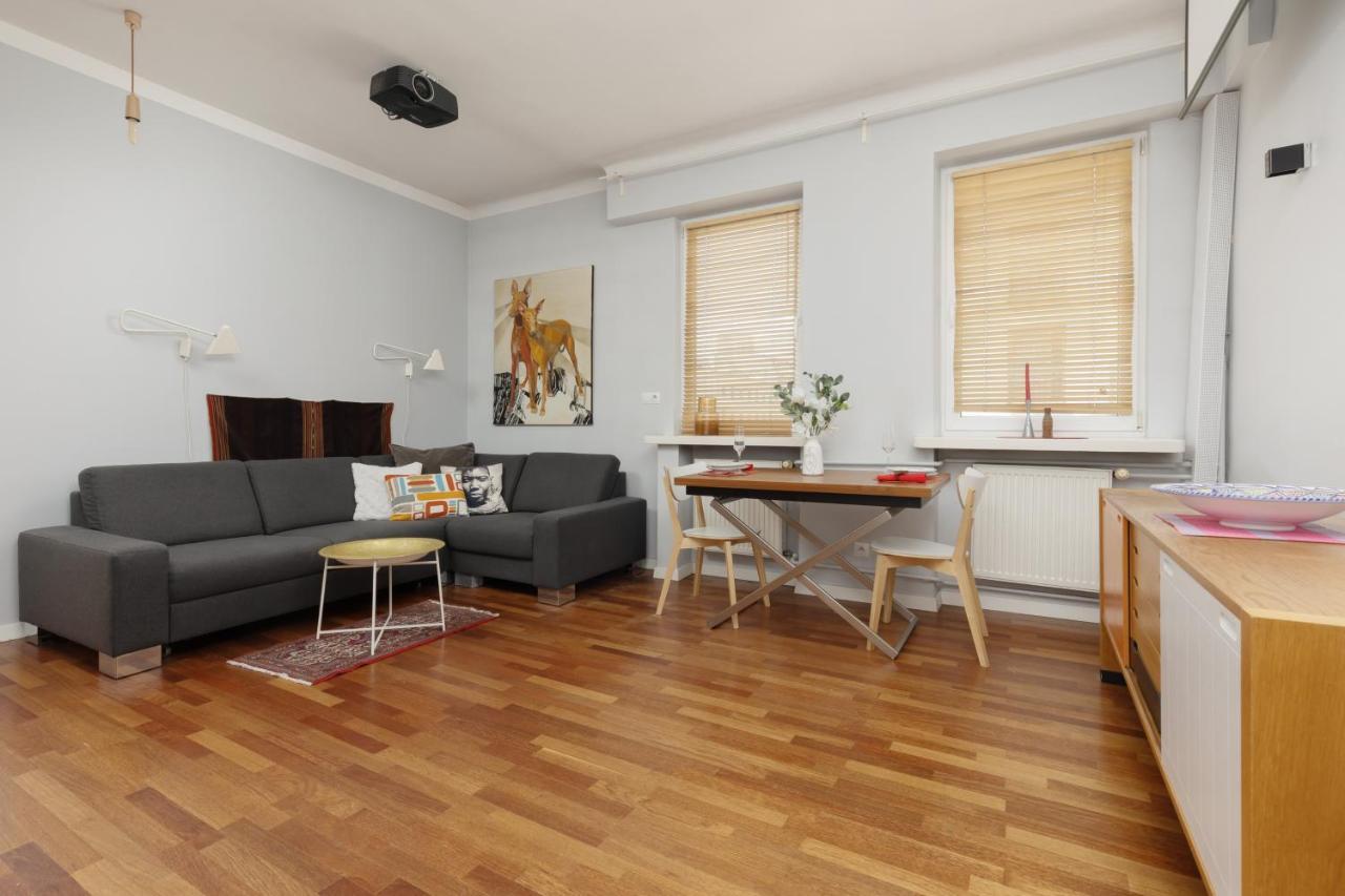 Comfy Warsaw City Centre Apartment By Noclegi Renters Luaran gambar